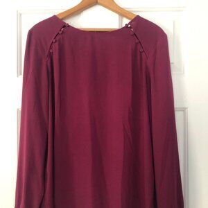 Plum Loft blouse